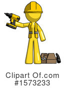 Yellow Design Mascot Clipart #1573233 by Leo Blanchette