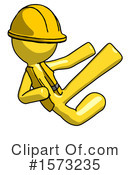 Yellow Design Mascot Clipart #1573235 by Leo Blanchette