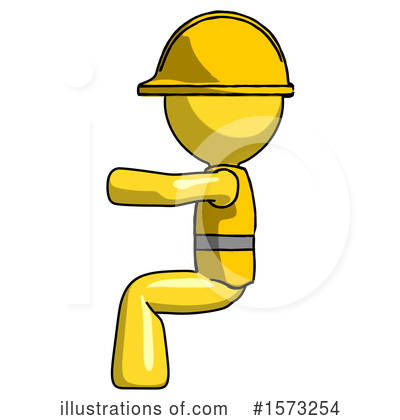 Royalty-Free (RF) Yellow Design Mascot Clipart Illustration by Leo Blanchette - Stock Sample #1573254