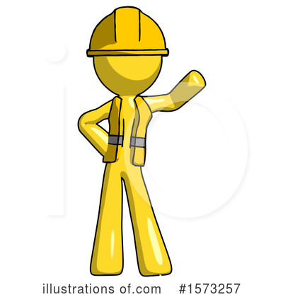 Royalty-Free (RF) Yellow Design Mascot Clipart Illustration by Leo Blanchette - Stock Sample #1573257