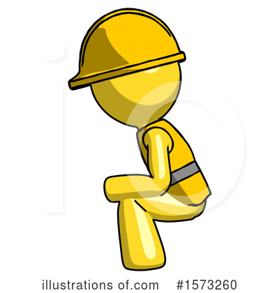 Royalty-Free (RF) Yellow Design Mascot Clipart Illustration by Leo Blanchette - Stock Sample #1573260