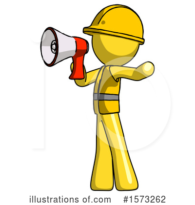 Royalty-Free (RF) Yellow Design Mascot Clipart Illustration by Leo Blanchette - Stock Sample #1573262
