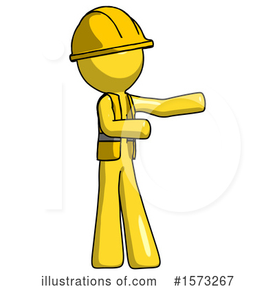 Royalty-Free (RF) Yellow Design Mascot Clipart Illustration by Leo Blanchette - Stock Sample #1573267