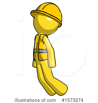 Royalty-Free (RF) Yellow Design Mascot Clipart Illustration by Leo Blanchette - Stock Sample #1573274
