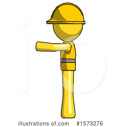 Royalty-Free (RF) Yellow Design Mascot Clipart Illustration by Leo Blanchette - Stock Sample #1573276