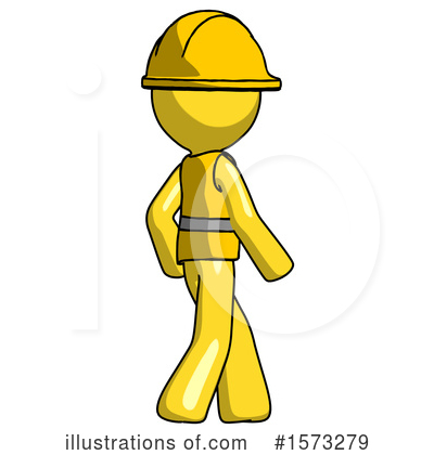 Royalty-Free (RF) Yellow Design Mascot Clipart Illustration by Leo Blanchette - Stock Sample #1573279
