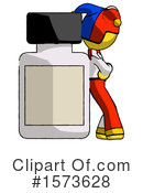 Yellow Design Mascot Clipart #1573628 by Leo Blanchette