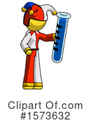 Yellow Design Mascot Clipart #1573632 by Leo Blanchette