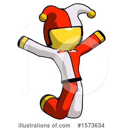 Royalty-Free (RF) Yellow Design Mascot Clipart Illustration by Leo Blanchette - Stock Sample #1573634