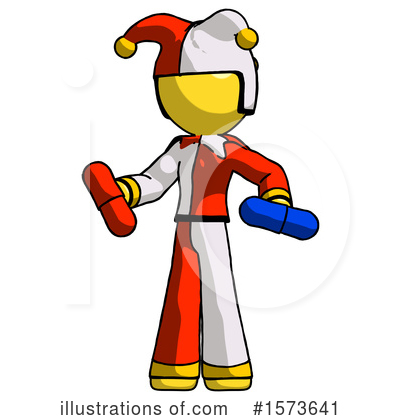 Royalty-Free (RF) Yellow Design Mascot Clipart Illustration by Leo Blanchette - Stock Sample #1573641