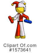 Yellow Design Mascot Clipart #1573641 by Leo Blanchette