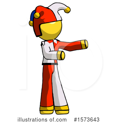 Royalty-Free (RF) Yellow Design Mascot Clipart Illustration by Leo Blanchette - Stock Sample #1573643