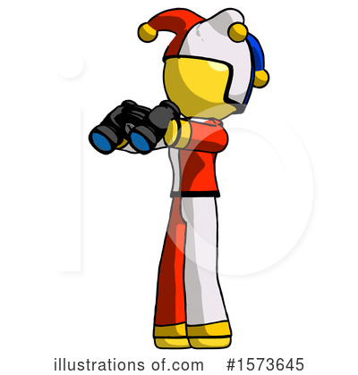 Royalty-Free (RF) Yellow Design Mascot Clipart Illustration by Leo Blanchette - Stock Sample #1573645