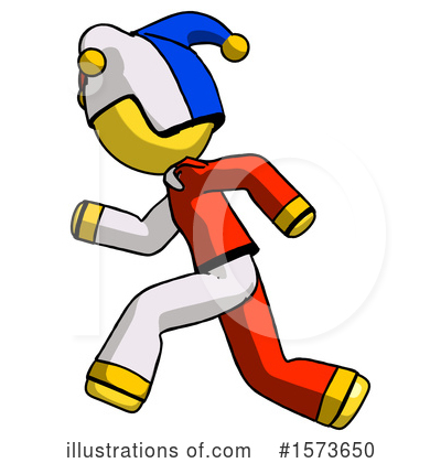 Royalty-Free (RF) Yellow Design Mascot Clipart Illustration by Leo Blanchette - Stock Sample #1573650
