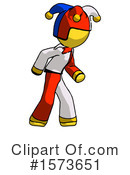 Yellow Design Mascot Clipart #1573651 by Leo Blanchette