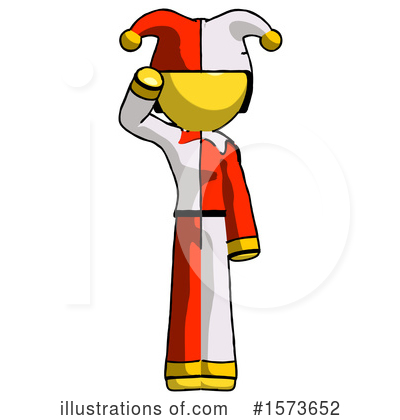 Royalty-Free (RF) Yellow Design Mascot Clipart Illustration by Leo Blanchette - Stock Sample #1573652