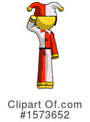 Yellow Design Mascot Clipart #1573652 by Leo Blanchette