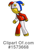 Yellow Design Mascot Clipart #1573668 by Leo Blanchette