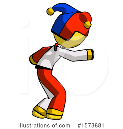 Royalty-Free (RF) Yellow Design Mascot Clipart Illustration by Leo Blanchette - Stock Sample #1573681