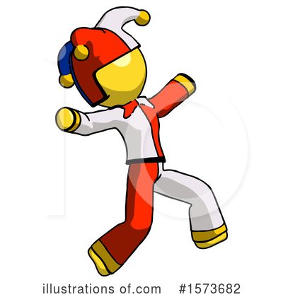 Royalty-Free (RF) Yellow Design Mascot Clipart Illustration by Leo Blanchette - Stock Sample #1573682