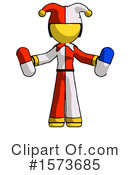 Yellow Design Mascot Clipart #1573685 by Leo Blanchette
