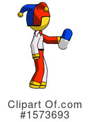 Yellow Design Mascot Clipart #1573693 by Leo Blanchette
