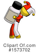 Yellow Design Mascot Clipart #1573702 by Leo Blanchette