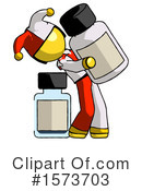Yellow Design Mascot Clipart #1573703 by Leo Blanchette