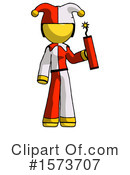 Yellow Design Mascot Clipart #1573707 by Leo Blanchette