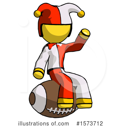 Royalty-Free (RF) Yellow Design Mascot Clipart Illustration by Leo Blanchette - Stock Sample #1573712