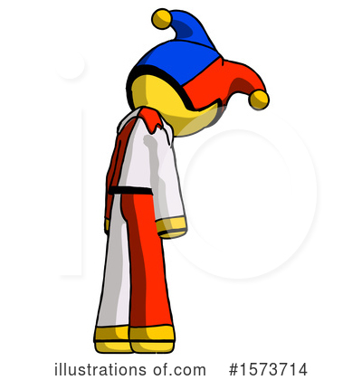Royalty-Free (RF) Yellow Design Mascot Clipart Illustration by Leo Blanchette - Stock Sample #1573714