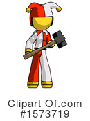 Yellow Design Mascot Clipart #1573719 by Leo Blanchette