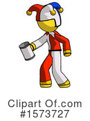 Yellow Design Mascot Clipart #1573727 by Leo Blanchette