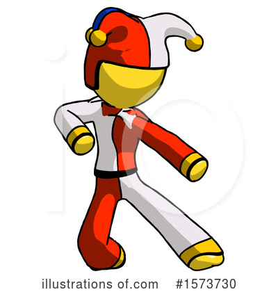 Royalty-Free (RF) Yellow Design Mascot Clipart Illustration by Leo Blanchette - Stock Sample #1573730