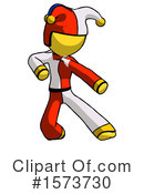 Yellow Design Mascot Clipart #1573730 by Leo Blanchette