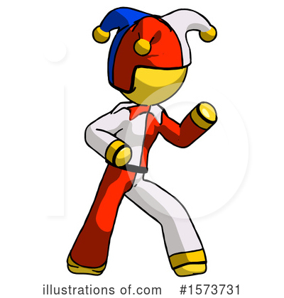 Royalty-Free (RF) Yellow Design Mascot Clipart Illustration by Leo Blanchette - Stock Sample #1573731