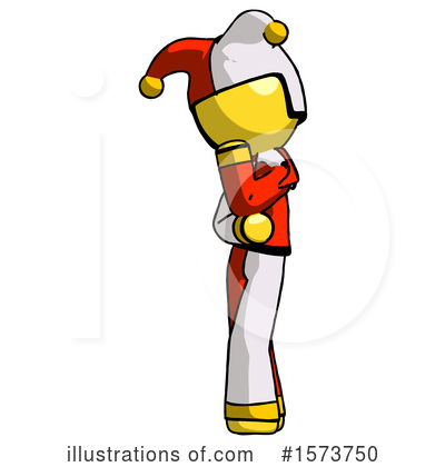 Royalty-Free (RF) Yellow Design Mascot Clipart Illustration by Leo Blanchette - Stock Sample #1573750