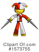Yellow Design Mascot Clipart #1573755 by Leo Blanchette