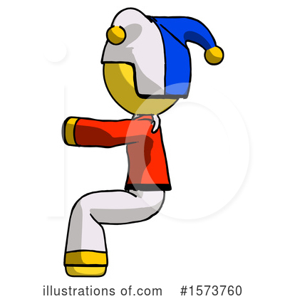 Royalty-Free (RF) Yellow Design Mascot Clipart Illustration by Leo Blanchette - Stock Sample #1573760