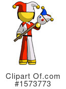 Yellow Design Mascot Clipart #1573773 by Leo Blanchette