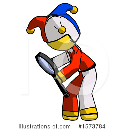 Royalty-Free (RF) Yellow Design Mascot Clipart Illustration by Leo Blanchette - Stock Sample #1573784