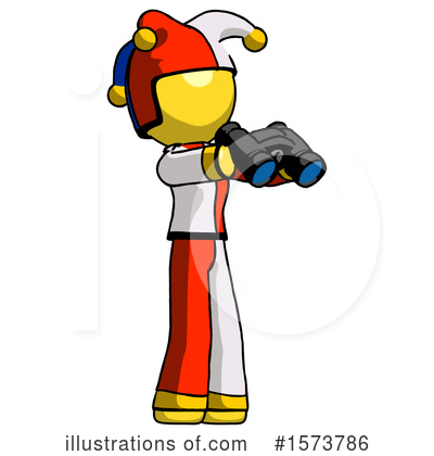 Royalty-Free (RF) Yellow Design Mascot Clipart Illustration by Leo Blanchette - Stock Sample #1573786