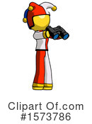 Yellow Design Mascot Clipart #1573786 by Leo Blanchette