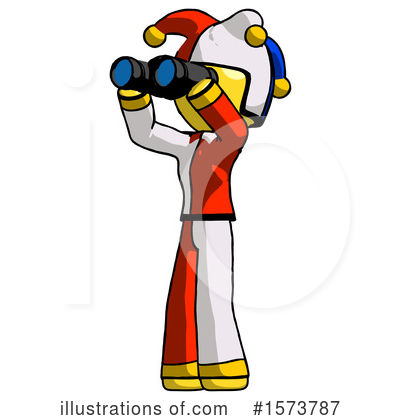 Royalty-Free (RF) Yellow Design Mascot Clipart Illustration by Leo Blanchette - Stock Sample #1573787