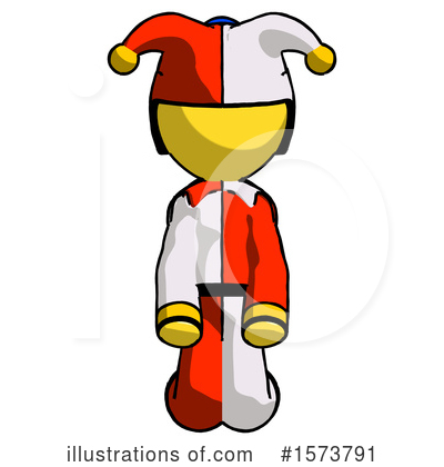 Royalty-Free (RF) Yellow Design Mascot Clipart Illustration by Leo Blanchette - Stock Sample #1573791