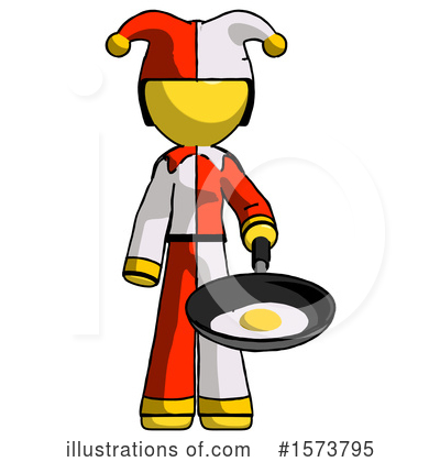 Royalty-Free (RF) Yellow Design Mascot Clipart Illustration by Leo Blanchette - Stock Sample #1573795
