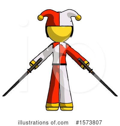 Royalty-Free (RF) Yellow Design Mascot Clipart Illustration by Leo Blanchette - Stock Sample #1573807