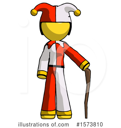 Royalty-Free (RF) Yellow Design Mascot Clipart Illustration by Leo Blanchette - Stock Sample #1573810
