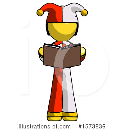 Royalty-Free (RF) Yellow Design Mascot Clipart Illustration by Leo Blanchette - Stock Sample #1573836