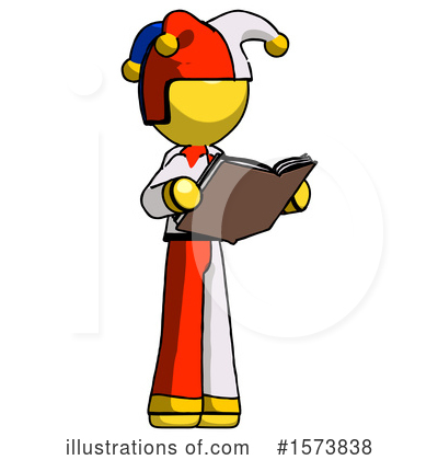 Royalty-Free (RF) Yellow Design Mascot Clipart Illustration by Leo Blanchette - Stock Sample #1573838